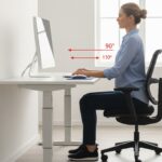 Postura adequada para uso de computador. [brspace]